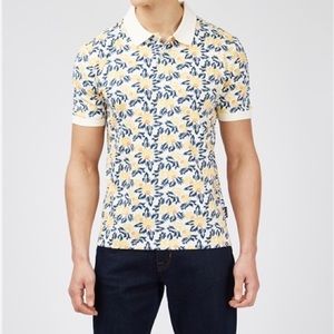Ben Sherman Floral Men’s Polo Shirt - XL